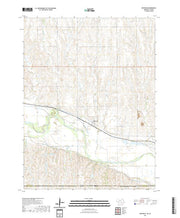 USGS US Topo 7.5-minute map for Bostwick NEKS 2021