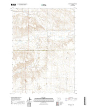 USGS US Topo 7.5-minute map for Box Butte NW NE 2021