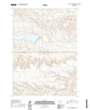 USGS US Topo 7.5-minute map for Box Butte Reservoir East NE 2021