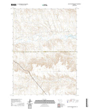 USGS US Topo 7.5-minute map for Box Butte Reservoir West NE 2021