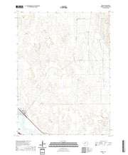 USGS US Topo 7.5-minute map for Brady NE 2021