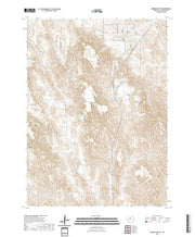 USGS US Topo 7.5-minute map for Broken Bow SW NE 2021