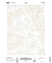 USGS US Topo 7.5-minute map for Bull Lake NE 2021