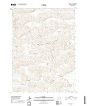 USGS US Topo 7.5-minute map for Bunner Lake NE 2021