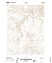 USGS US Topo 7.5-minute map for Burton NESD 2021