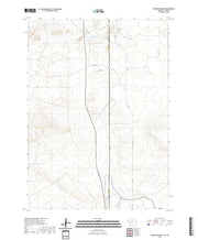 USGS US Topo 7.5-minute map for Carpenter Ranch NEWY 2021