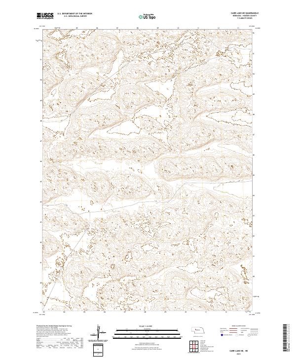 USGS US Topo 7.5-minute map for Carr Lake NE NE 2021