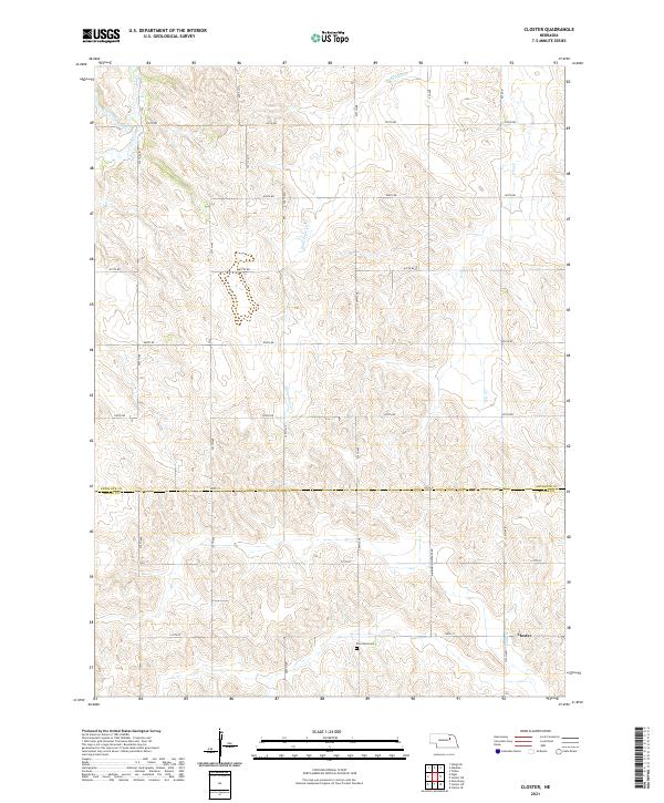 USGS US Topo 7.5-minute map for Closter NE 2021