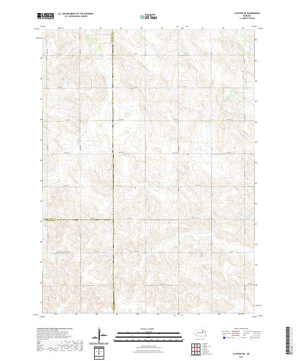 USGS US Topo 7.5-minute map for Closter NE NE 2021