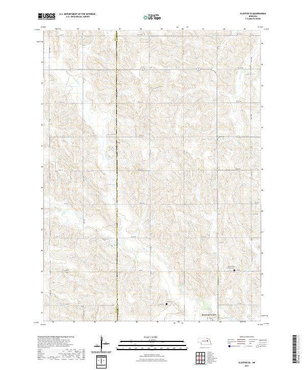 USGS US Topo 7.5-minute map for Closter SE NE 2021