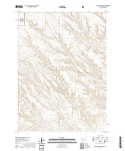 USGS US Topo 7.5-minute map for Coffee Mill Butte SE NE 2021