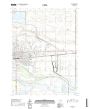 USGS US Topo 7.5-minute map for Columbus NE 2021