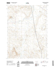 USGS US Topo 7.5-minute map for Courthouse Rock NE 2021