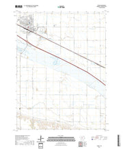 USGS US Topo 7.5-minute map for Cozad NE 2021