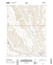 USGS US Topo 7.5-minute map for Curtis NE 2021