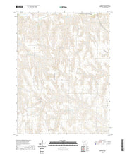 USGS US Topo 7.5-minute map for Curtis SE NE 2021