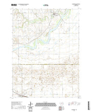 USGS US Topo 7.5-minute map for Dannebrog NE 2021