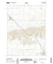 USGS US Topo 7.5-minute map for David City West NE 2021