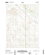 USGS US Topo 7.5-minute map for Deloit NE NE 2021