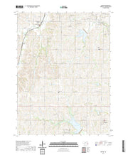 USGS US Topo 7.5-minute map for Denton NE 2021