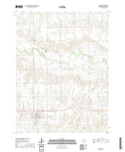 USGS US Topo 7.5-minute map for Deshler NE 2021