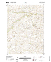 USGS US Topo 7.5-minute map for Dismal River Ranch NE 2021