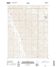 USGS US Topo 7.5-minute map for Dodge NE 2021