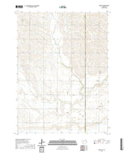 USGS US Topo 7.5-minute map for Dodge SW NE 2021