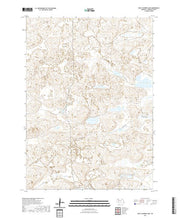 USGS US Topo 7.5-minute map for Dolly Warden Lake NE 2021