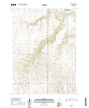 USGS US Topo 7.5-minute map for Dorsey NE 2021