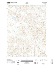 USGS US Topo 7.5-minute map for Duck Lake NE NE 2021