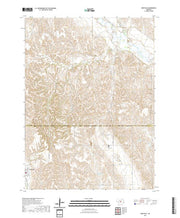 USGS US Topo 7.5-minute map for Eddyville NE 2021