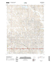 USGS US Topo 7.5-minute map for Elkhorn NE 2021