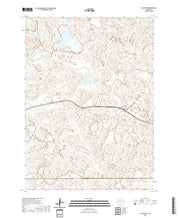 USGS US Topo 7.5-minute map for Ellsworth NE 2021