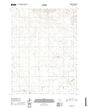 USGS US Topo 7.5-minute map for Elm Creek SE NE 2021