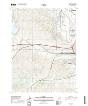 USGS US Topo 7.5-minute map for Emerald NE 2021