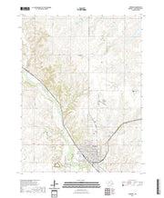 USGS US Topo 7.5-minute map for Fairbury NE 2021