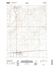 USGS US Topo 7.5-minute map for Fairmont NE 2021