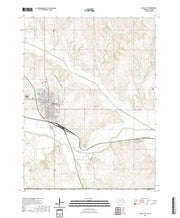 USGS US Topo 7.5-minute map for Falls City NEKS 2021