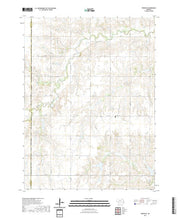 USGS US Topo 7.5-minute map for Friend SE NE 2021