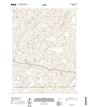 USGS US Topo 7.5-minute map for Gaunt Lake NE 2021