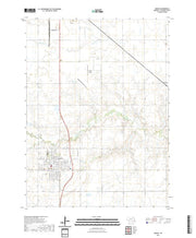 USGS US Topo 7.5-minute map for Geneva NE 2021