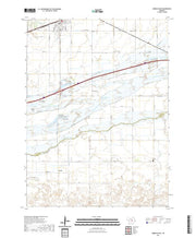 USGS US Topo 7.5-minute map for Gibbon South NE 2021