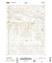 USGS US Topo 7.5-minute map for Gladstone NE 2021