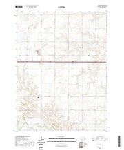 USGS US Topo 7.5-minute map for Goehner NE 2021