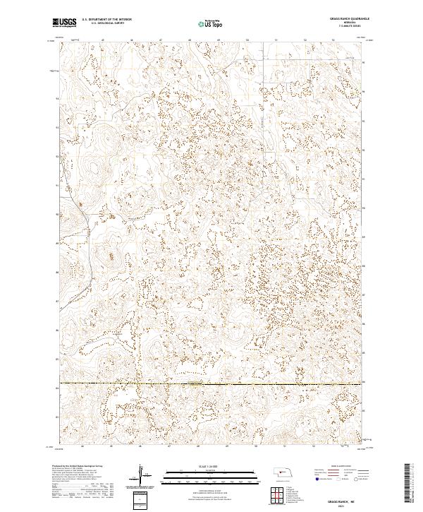 USGS US Topo 7.5-minute map for Gragg Ranch NE 2021