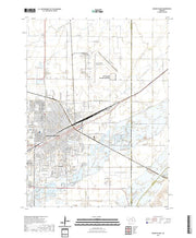 USGS US Topo 7.5-minute map for Grand Island NE 2021