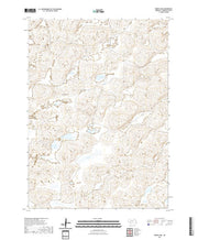 USGS US Topo 7.5-minute map for Green Lake NE 2021