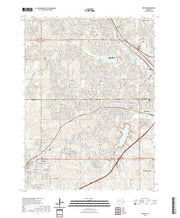 USGS US Topo 7.5-minute map for Gretna NE 2021