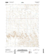 USGS US Topo 7.5-minute map for Hackberry Creek NE 2021